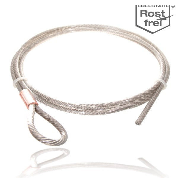 MODEL- SS WIRE ROPE WITH PLASTIC COATING
