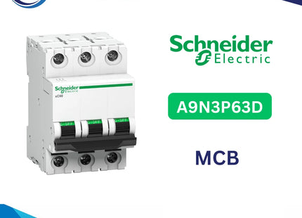 MODEL- SNIEDER 63A 3 POLE MCB