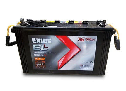 Exide 6El 150L 150 Ah Tubular Battery