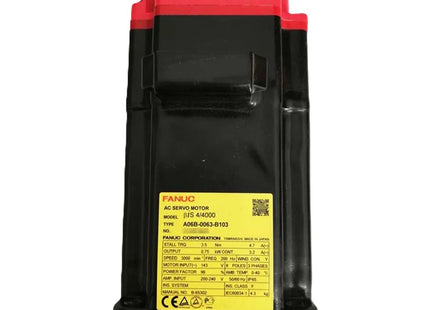 MODEL- FANUC A06B-0063-B103 (200-240V) 4.7 A CLI CULTING MAHINE LOADER