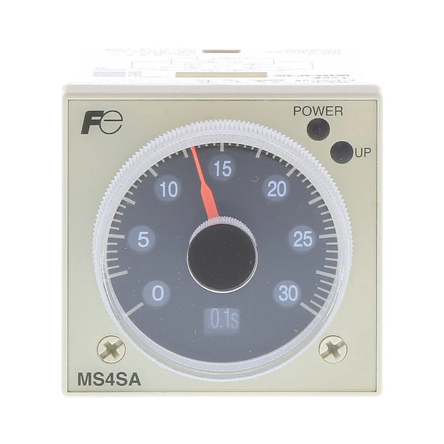 MODEL-  FUJI SUPER TIMER MS4SA INPUT-24VDC/AC CL2-FUJI FURNACE PANEL