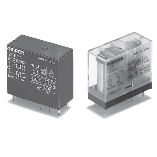 MODULE RELAY G2R-2-SND 24V.DC. 24V.DC.  OMRON MAKE