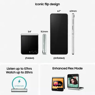 SAMSUNG Galaxy Z Flip5 (Lavender, 512 GB)  (8 GB RAM)