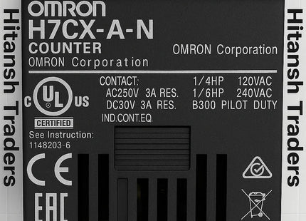MODEL - COUNTER METER- H7CX-A-N,OMRON