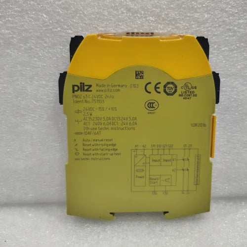 MODEL- SAFETY RELAY PNOZ S3