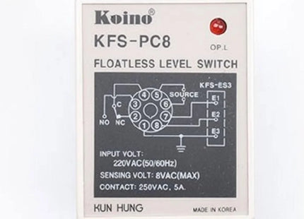 MODEL-  FLOATLESS LEVEL SWITCH KOINO KFS-PCB