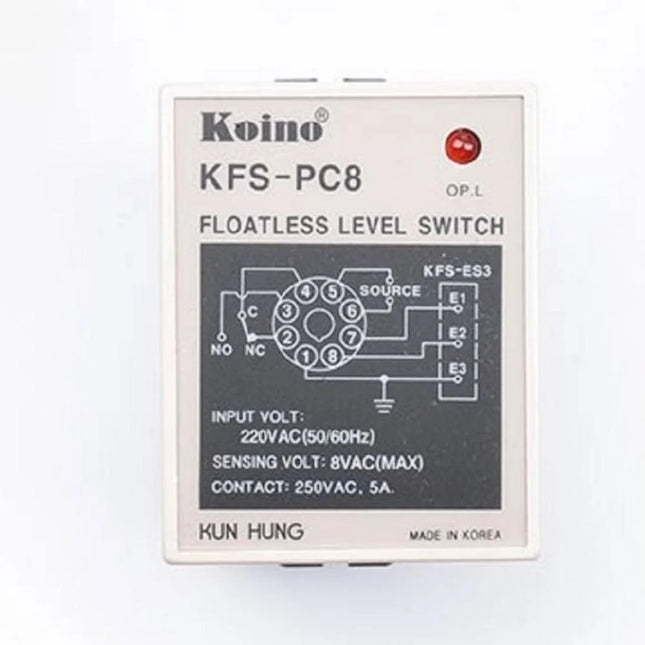 MODEL-  FLOATLESS LEVEL SWITCH KOINO KFS-PCB
