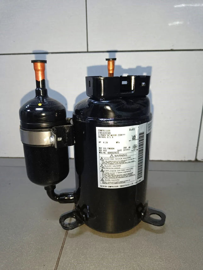MODEL- COMPRESSOR FOR AIR CONDITIONER (AC) 1YC3CXD 3 PHASE DC MOTER MAKE DAIKIN