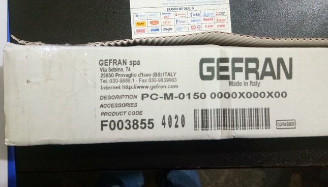 MODEL- LINEAR TRANSDUCER MODEL;LT-M-0100-P-XL0202, GEFRAN
