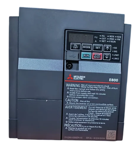 MODEL-VFD 2.2KW 400V 3PHASE MODEL FR-E840-0060EPA-60 MAKE MITSUBISHI