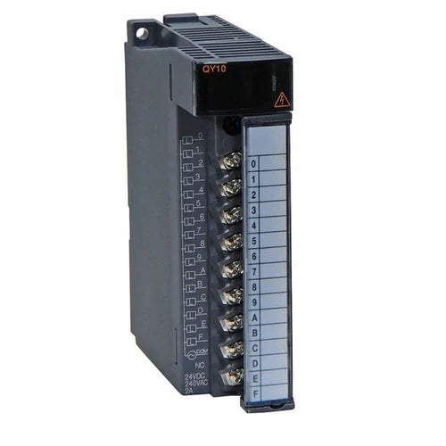 MODEL-QY10 16PT RELAY OUTPUT 24VDC 2A MAKE MITSUBISHI