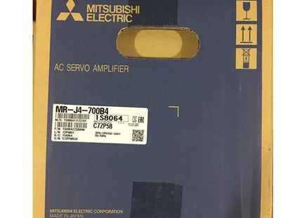 MODEL- SERVO AMPLIFIER MR-J4-700B4 MAKE- MITSUBISHI