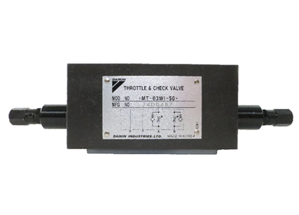 MODEL- Throttle check valve MT-03W-50 DAIKIN