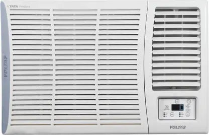 Voltas 2023 Model 1.5 Ton 5 Star Window Inverter AC - White  (185V Vertis Elite(4011469), Copper Condenser)