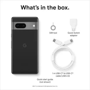 Google Pixel 7 (Obsidian, 128 GB)  (8 GB RAM)#JustHere