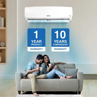 Voltas 2023 Model 2 Ton 3 Star Split Inverter AC - White  (243V Vectra Elegant(4503454), Copper Condenser)