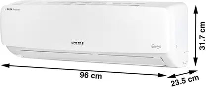 Voltas 2023 Model 2 Ton 3 Star Split Inverter AC - White  (243V Vectra Elegant(4503454), Copper Condenser)