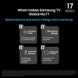 SAMSUNG Neo QLED 138 cm (55 inch) QLED Ultra HD (4K) Smart Tizen TV  (QA55QN85CAKLXL)