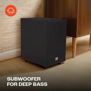 JBL Cinema SB240 2.1 with Remote, 110 W Bluetooth Soundbar  (Black, Stereo Channel)