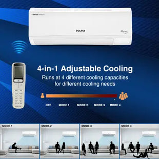 Voltas 2024 Model 1.5 Ton 3 Star Split Inverter AC - White  (183V CAX(4503692), Copper Condenser)