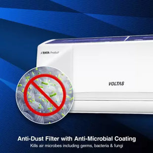 Voltas 2024 Model 1.5 Ton 3 Star Split Inverter AC - White  (183V CAX(4503692), Copper Condenser)