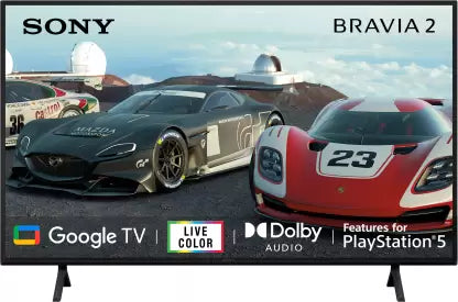 SONY Bravia 2 163.9 cm (65 inch) Ultra HD (4K) LED Smart Google TV with Feature for PlayStation 5  (K-65S25B)