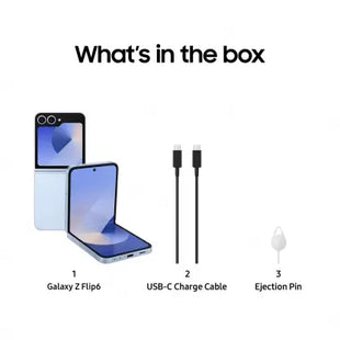 SAMSUNG Galaxy Z Flip6 5G (Blue, 256 GB)  (12 GB RAM)