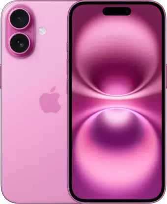 Apple iPhone 16(Pink, 128 GB)