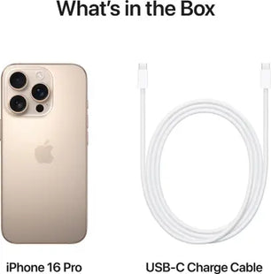 Apple iPhone 16 Pro (Desert Titanium, 128 GB)