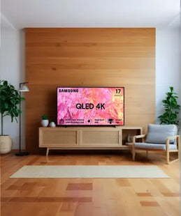 SAMSUNG 138 cm (55 inch) QLED Ultra HD (4K) Smart Tizen TV with Quantum Processor Lite 4K | 100% Color Volume with Quantum Dot | Quantum HDR