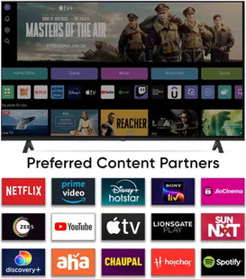LG UR7500 108 cm (43 inch) Ultra HD (4K) LED Smart WebOS TV with Alpha5 AI Processor 4K Gen6, AI Picture Pro, 4K Upscaling, 60 Hz Refresh Rate, Game Optimizer, Magic Remote Capability, 5-Year Guaranteed with New OS Experience  (43UR7500PSC)