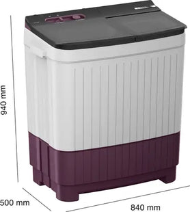 BOSCH 8.5 kg 5 Star with 1360 High RPM Spin Motor Semi Automatic Top Load Washing Machine Multicolor  (WJP854V0IN)