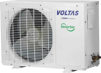 Voltas 2024 Model 1 Ton 3 Star Split Inverter AC - White (123V Vectra Elite-1(4503714)