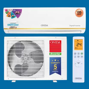 ONIDA 5-in-1 Convertible Cooling 1.5 Ton 3 Star Split Inverter With Deep Cleaning AC - White  (IR183PRSG, Copper Condenser)