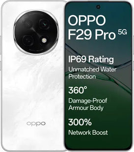 OPPO F29 Pro 5G (Marble White, 256 GB)  (12 GB RAM)