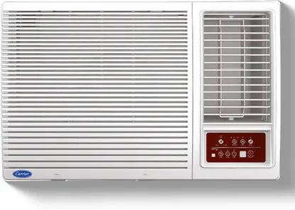 CARRIER 2025 Model 1.5 Ton 5 Star Window Inverter AC - White  (CIW19SC5R35F0, Copper Condenser)