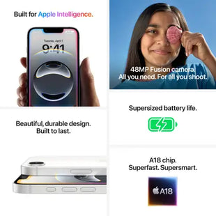 Apple iPhone 16 (Ultramarine, 128 GB)