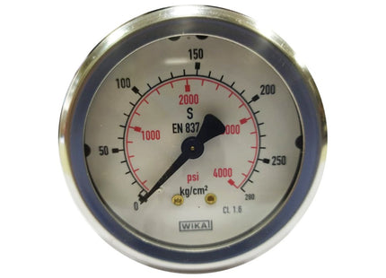 MODEL-WIKA PRESSURE GAUGE MODEL:212.53.63