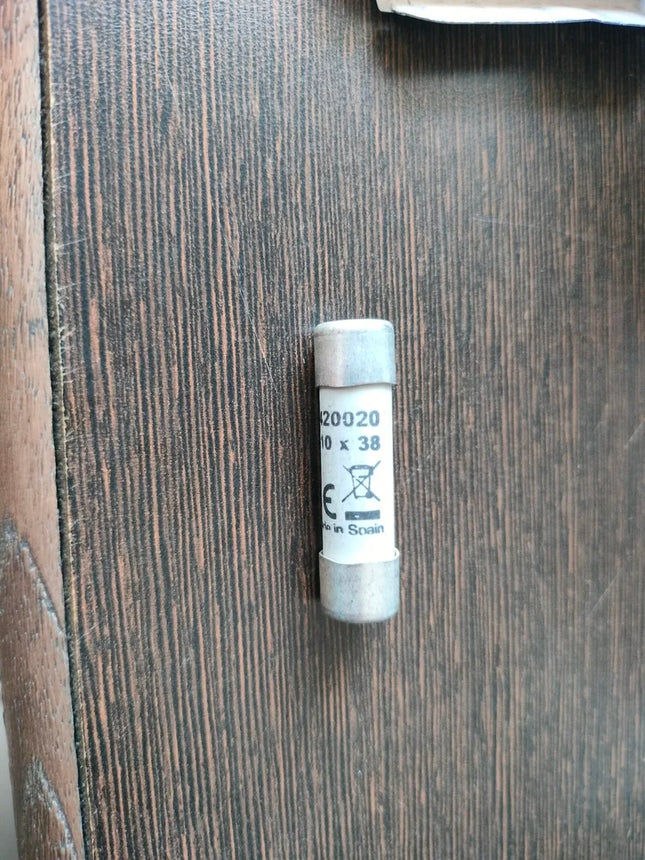 MODEL- GHCONS03637/ CYLINDRICAL FUSE DANFOSS MAKE 20AMP 10X38 500 VOLTS