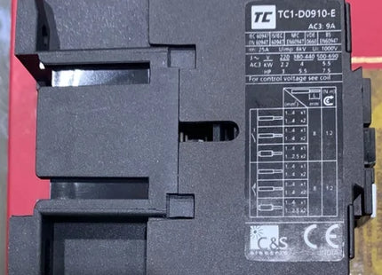 MODEL - POWER CONTACTOR TC1D0910-E
