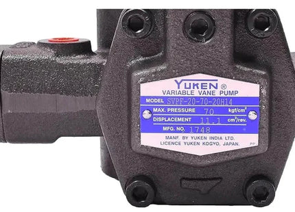 MODEL - HYD PUMP SVPF 20-70-20 H14 YUKEN