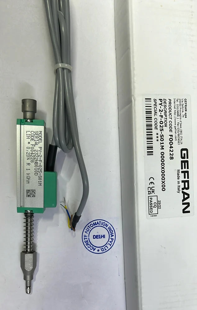 MODEL - PY-2-F-025-S01M MAKE GEFRAN