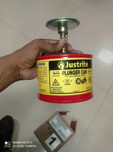 MODEL- STEEL PLUNGER CAN 1 PINT (0.5LTR)
