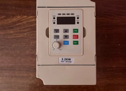 MODEL- VFD VF22-0022MS INPUT 220V 3 PHASE POWER 2.2 KW