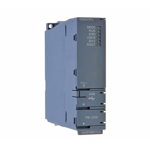 MODEL-PLC CPU Q02UCPU (WITH PROGRAM) MAKE MITSHUBISHI