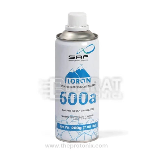 MODEL- REFRIGERANT R600A CANS FOR TES
