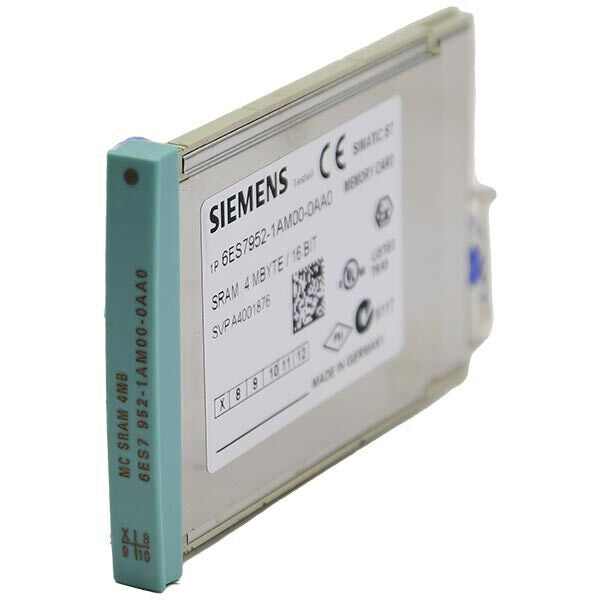 MODEL- CARD MEMORY 4MB 6ES7952-1AM00-0AA0-MAKE SIEMENS