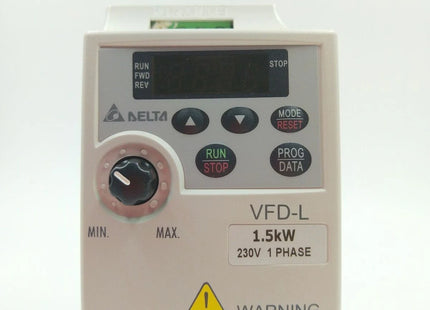 MODEL- DRIVE 1.5KW VFD015L21W 230V RS485 DELTA
