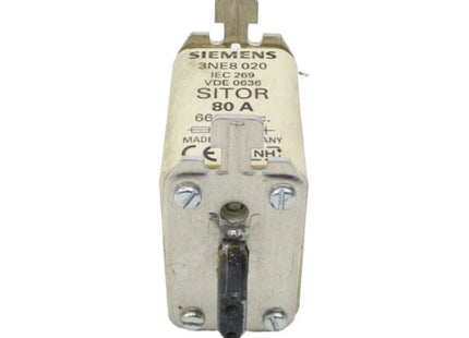 MODEL-SEMI CONDUCTOR FUSE NA TYPE 80AMP. SIEMENS MAKE(3NE8020)