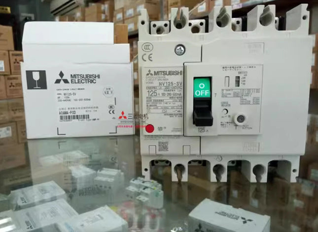 MODEL- NV125-SV 4P 125A 500MA